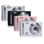 Fotocamera digitale 4K HD con zoom digitale 16X e stabilizzazione