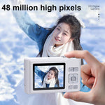 Fotocamera digitale 4K HD con zoom digitale 16X e stabilizzazione