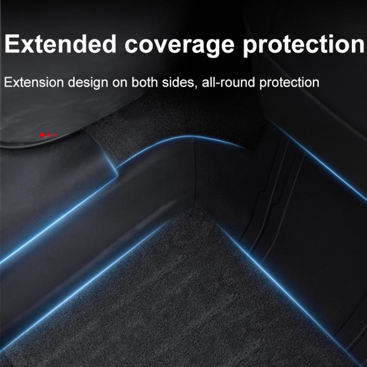 Per i sedili posteriori Tesla Model Y, protezione anti-calcio completa monoblocco, decorazione
