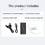 Ricevitore audio Bluetooth 5.4 riduttore rumore M29