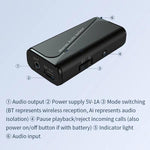 Ricevitore audio Bluetooth 5.4 riduttore rumore M29