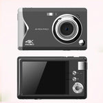 Videocamera digitale 4K con schermo IPS 3" e autofocus