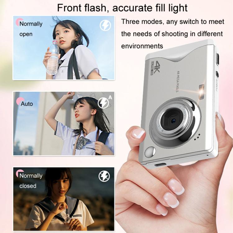 Videocamera digitale 4K con schermo IPS 3" e autofocus