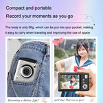 Videocamera digitale 4K con schermo IPS 3" e autofocus