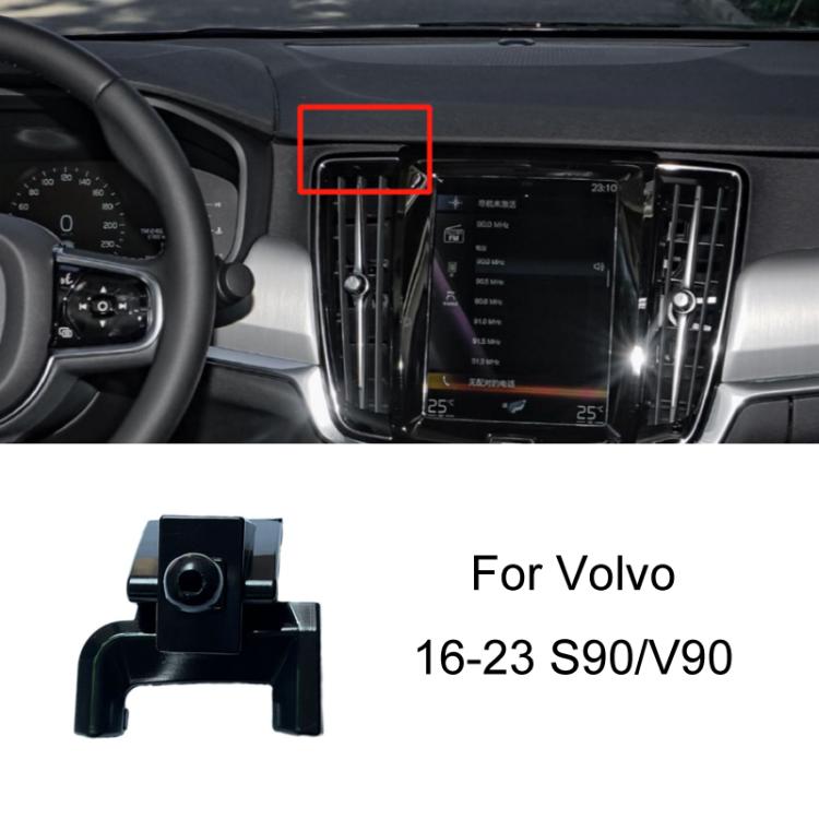 Per la base del supporto di navigazione speciale per telefono cellulare montato su auto Volvo, 09-17 XC60, 15-23 XC90, 16-23 S90 With Glue/V90, 16-23 S90 Buckle/V90, 18-23 XC60, 20-23 S60/V60, 20-23 XC40