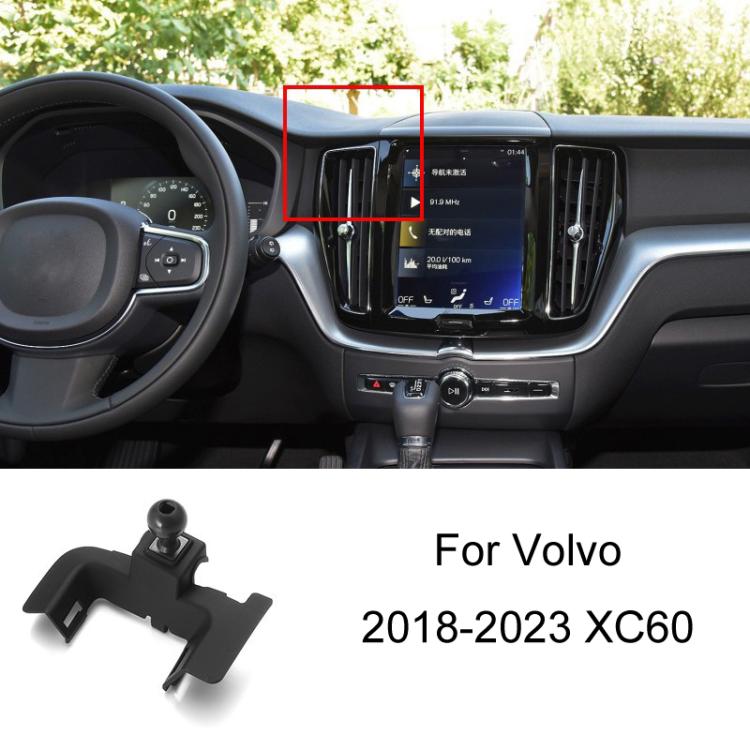 Per la base del supporto di navigazione speciale per telefono cellulare montato su auto Volvo, 09-17 XC60, 15-23 XC90, 16-23 S90 With Glue/V90, 16-23 S90 Buckle/V90, 18-23 XC60, 20-23 S60/V60, 20-23 XC40