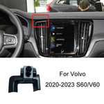 Per la base del supporto di navigazione speciale per telefono cellulare montato su auto Volvo, 09-17 XC60, 15-23 XC90, 16-23 S90 With Glue/V90, 16-23 S90 Buckle/V90, 18-23 XC60, 20-23 S60/V60, 20-23 XC40