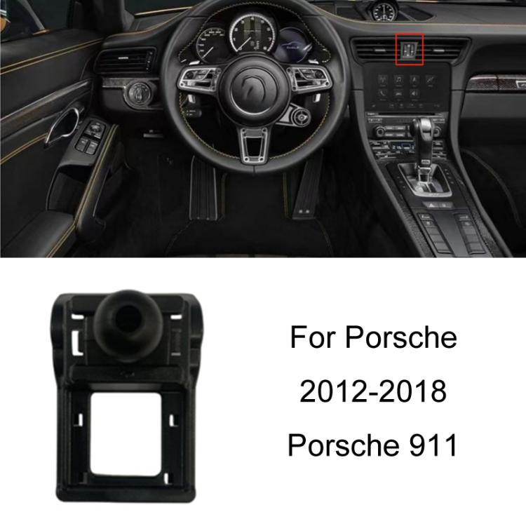Per supporto di navigazione per cellulare montato su auto Porsche, 10-16 Panamera, 11-15 Cayenne, 12-18 Porsche 911, 14-23 Macan + 18-23 Cayenne, 16-17 Cayenne, 16-23 718, 17-23 Panamera Co-pilot, 17-23 Panamera Instrument Panel, 19-23 Porsche 911
