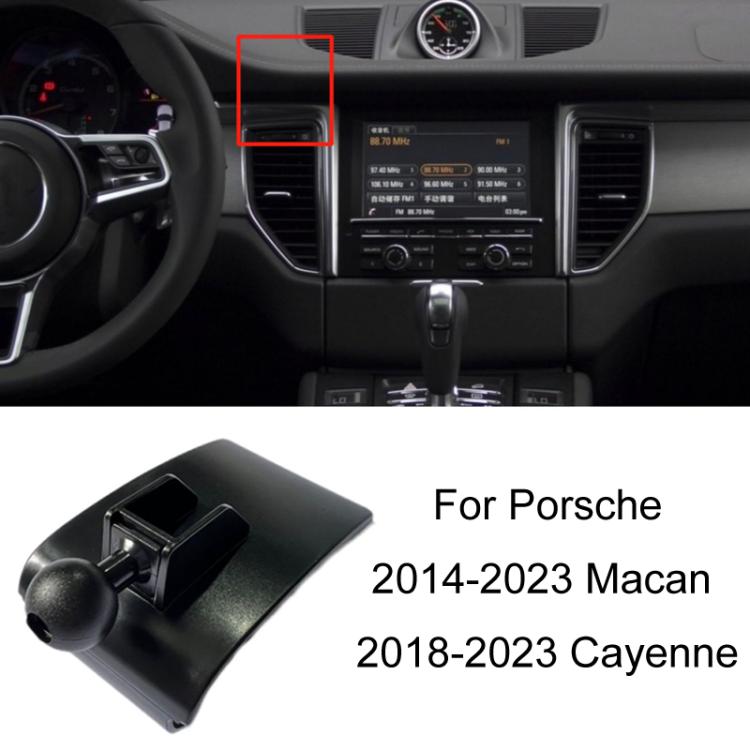 Per supporto di navigazione per cellulare montato su auto Porsche, 10-16 Panamera, 11-15 Cayenne, 12-18 Porsche 911, 14-23 Macan + 18-23 Cayenne, 16-17 Cayenne, 16-23 718, 17-23 Panamera Co-pilot, 17-23 Panamera Instrument Panel, 19-23 Porsche 911