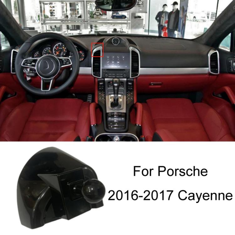 Per supporto di navigazione per cellulare montato su auto Porsche, 10-16 Panamera, 11-15 Cayenne, 12-18 Porsche 911, 14-23 Macan + 18-23 Cayenne, 16-17 Cayenne, 16-23 718, 17-23 Panamera Co-pilot, 17-23 Panamera Instrument Panel, 19-23 Porsche 911