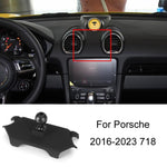 Per supporto di navigazione per cellulare montato su auto Porsche, 10-16 Panamera, 11-15 Cayenne, 12-18 Porsche 911, 14-23 Macan + 18-23 Cayenne, 16-17 Cayenne, 16-23 718, 17-23 Panamera Co-pilot, 17-23 Panamera Instrument Panel, 19-23 Porsche 911