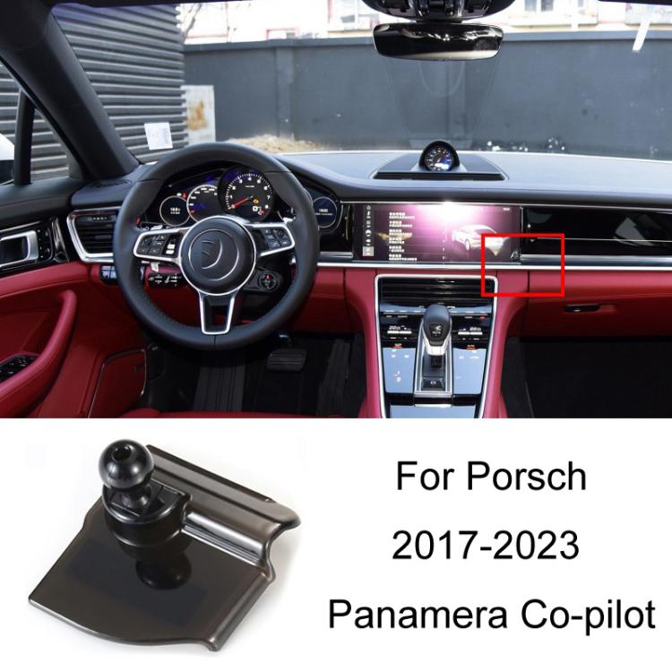 Per supporto di navigazione per cellulare montato su auto Porsche, 10-16 Panamera, 11-15 Cayenne, 12-18 Porsche 911, 14-23 Macan + 18-23 Cayenne, 16-17 Cayenne, 16-23 718, 17-23 Panamera Co-pilot, 17-23 Panamera Instrument Panel, 19-23 Porsche 911