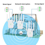 Urant U11 1200Mbps 2.4G&5.8G Ripetitore Wireless Amplificatore di Segnale WiFi Supporta Impostazione Rapida WPS, US Plug White, US Plug Black, EU Plug White, EU Plug Black, UK Plug White, UK Plug Black