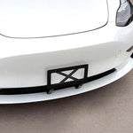 Telaio per targa standard americano Supporto per targa in lega di alluminio, For Tesla Model 3, For Tesla Model Y