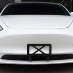 Telaio per targa standard americano Supporto per targa in lega di alluminio, For Tesla Model 3, For Tesla Model Y