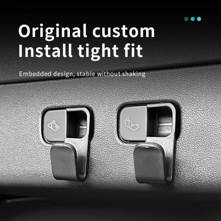 Per Tesla Model Y Gancio per bagagliaio incorporato Gancio per auto Accessori per interni automobilistici