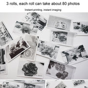 3 pezzi/scatola Bambini Stampa Fotocamera Carta Fotografica Carta Termica Fotografie Pellicola Fotografica