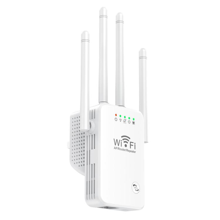 Urant U9 300Mbps 2.4G Ripetitore Wireless Amplificatore di Segnale WiFi Supporta Impostazione Rapida WPS, US Plug White, EU Plug White, US Plug Black, EU Plug Black, UK Plug White, UK Plug Black, AU Plug White