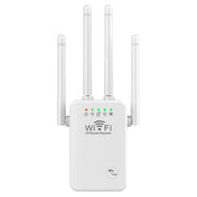 Urant U9 300Mbps 2.4G Ripetitore Wireless Amplificatore di Segnale WiFi Supporta Impostazione Rapida WPS, US Plug White, EU Plug White, US Plug Black, EU Plug Black, UK Plug White, UK Plug Black, AU Plug White