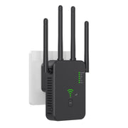 Ripetitore wireless Urant U10 1200Mbps 2.4G e 5.8G Amplificatore di segnale WiFi con 4 antenne, US Plug Black, US Plug White, EU Plug Black, EU Plug White, UK Plug Black, UK Plug White