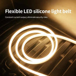 Per Tesla Model 3 / Y Luci decorative per atmosfera del bagagliaio anteriore Barra luminosa di benvenuto