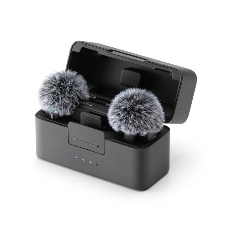Microfono DJI Mini originale (2 TX + 1 RX + custodia di ricarica), 2 TX + 1 RX + Charging Case