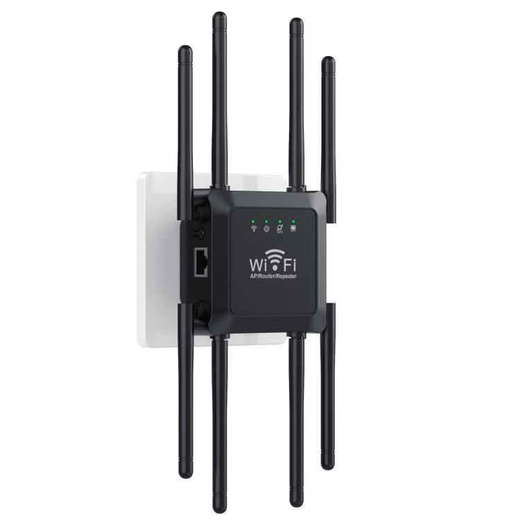 U18 300Mbps 2.4G Ripetitore Wireless Amplificatore di Segnale WiFi con 8 Antenne, US Plug Black, EU Plug Black, US Plug White, EU Plug White