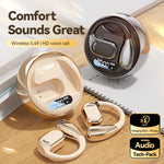 M76 Auricolare Bluetooth con display digitale sopra l'orecchio e traduzione AI intelligente