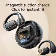 M76 Auricolare Bluetooth con display digitale sopra l'orecchio e traduzione AI intelligente