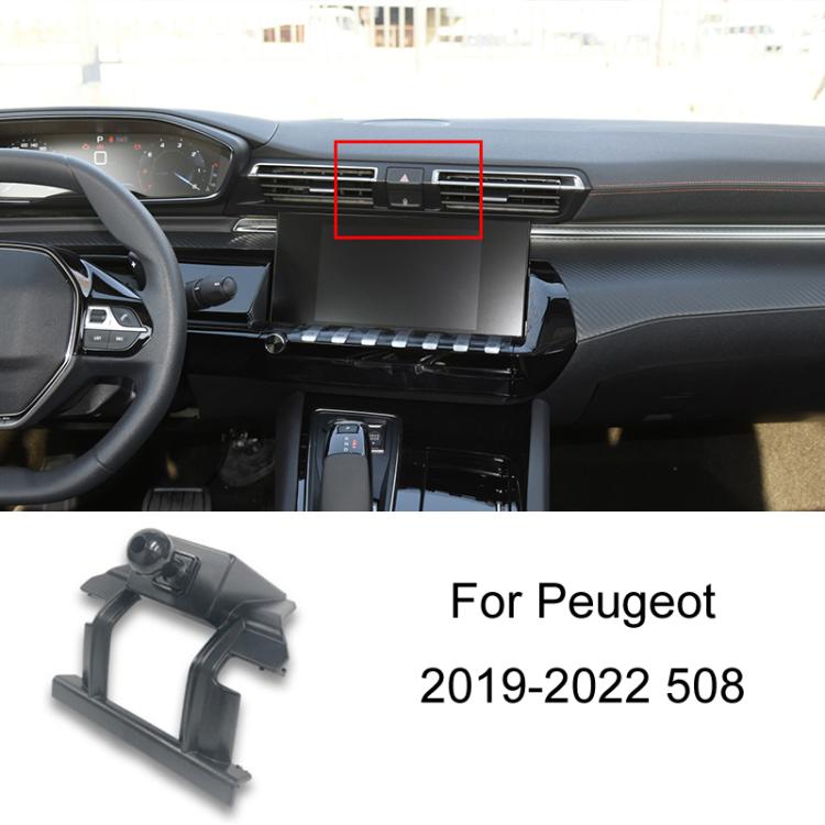 Per Peugeot Car-mounted Special Mobile Phone Navigation Staffa Base, 19-22 508, 16-21 308, 14-20 408, 16-22 4008/17-23 5008, 10-13 408, 13-19 3008, 16-19 308, 23 408X