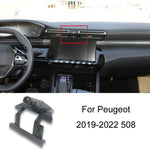 Per Peugeot Car-mounted Special Mobile Phone Navigation Staffa Base, 19-22 508, 16-21 308, 14-20 408, 16-22 4008/17-23 5008, 10-13 408, 13-19 3008, 16-19 308, 23 408X