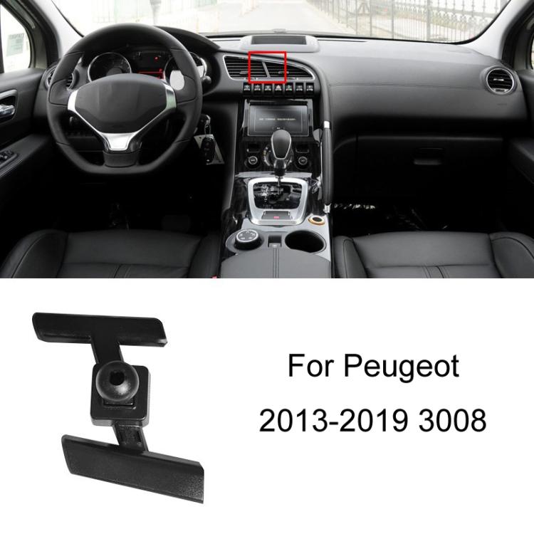 Per Peugeot Car-mounted Special Mobile Phone Navigation Staffa Base, 19-22 508, 16-21 308, 14-20 408, 16-22 4008/17-23 5008, 10-13 408, 13-19 3008, 16-19 308, 23 408X
