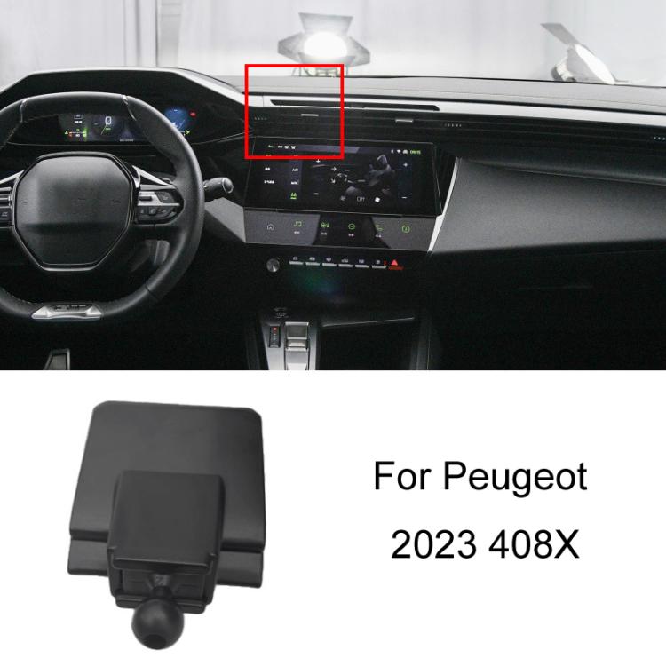Per Peugeot Car-mounted Special Mobile Phone Navigation Staffa Base, 19-22 508, 16-21 308, 14-20 408, 16-22 4008/17-23 5008, 10-13 408, 13-19 3008, 16-19 308, 23 408X