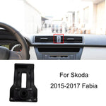 Per la base del supporto di navigazione per telefono cellulare speciale per auto Skoda, 13-15 Superb, 13-19 Octavia+Spaceback/Double Flash Outer Frame Arc Edge, 15-17 Fabia, 15-22 Octavia, 16-23 Superb, 17-21 Kodiaq/GT, 18-22 Koroc, 18-23 Kamiq        ...