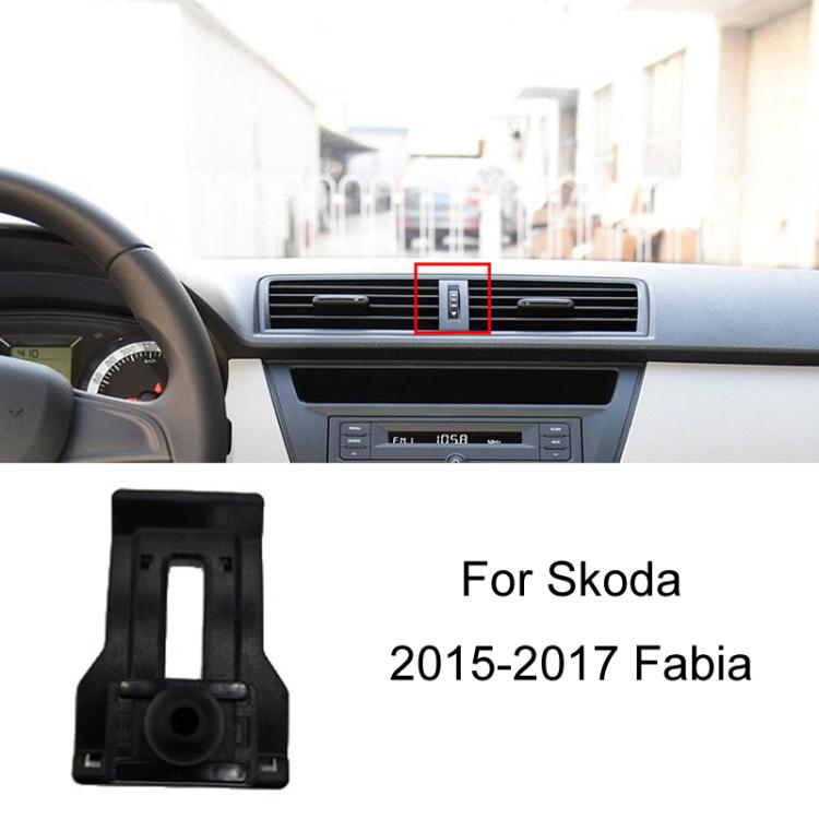 Per la base del supporto di navigazione per telefono cellulare speciale per auto Skoda, 13-15 Superb, 13-19 Octavia+Spaceback/Double Flash Outer Frame Arc Edge, 15-17 Fabia, 15-22 Octavia, 16-23 Superb, 17-21 Kodiaq/GT, 18-22 Koroc, 18-23 Kamiq        ...