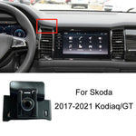 Per la base del supporto di navigazione per telefono cellulare speciale per auto Skoda, 13-15 Superb, 13-19 Octavia+Spaceback/Double Flash Outer Frame Arc Edge, 15-17 Fabia, 15-22 Octavia, 16-23 Superb, 17-21 Kodiaq/GT, 18-22 Koroc, 18-23 Kamiq        ...