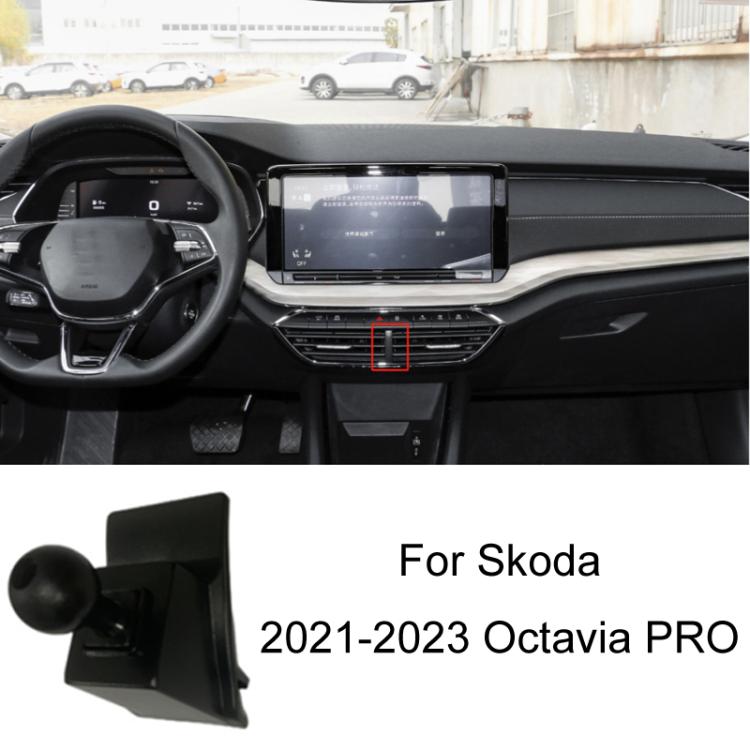 Per la base del supporto di navigazione per telefono cellulare speciale per auto Skoda, 13-15 Superb, 13-19 Octavia+Spaceback/Double Flash Outer Frame Arc Edge, 15-17 Fabia, 15-22 Octavia, 16-23 Superb, 17-21 Kodiaq/GT, 18-22 Koroc, 18-23 Kamiq        ...