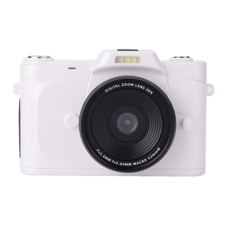 Fotocamera digitale da 68 MP, studente, CCD, portatile, retrò, da viaggio, per principianti, con schermo a ribalta e scheda di memoria