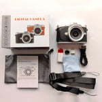 Fotocamera digitale 68 MP con schermo a ribalta e 4K