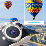 Fotocamera digitale 68 MP con schermo a ribalta e 4K