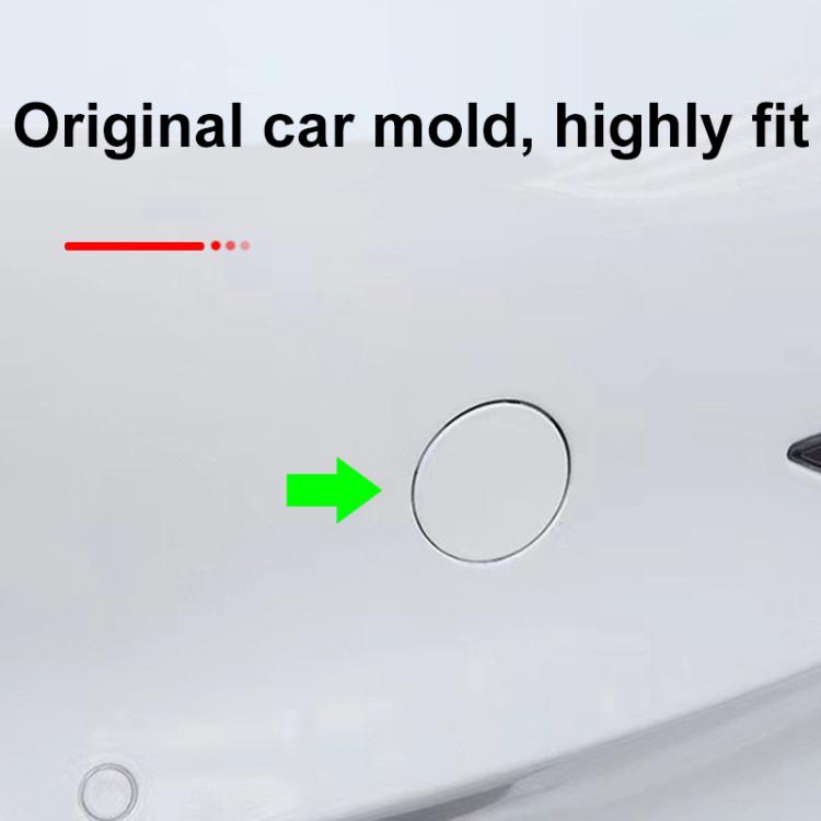 Per Tesla Model 3 Copertura protettiva del gancio del rimorchio anteriore Parti di ricambio Copertura del foro di traino anteriore