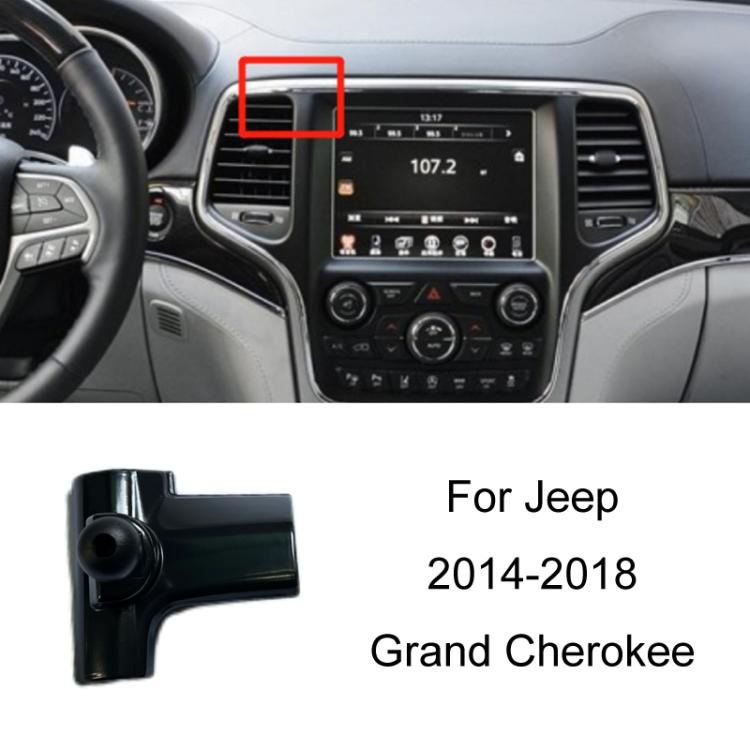 Per Jeep Car Special Mobile Phone Navigation Staffa Base, 11-18 Wrangler, 14-17 Cherokee, 14-18 Grand Cherokee, 16-21 Renegade, 17-20 Compass Not For Screen Modification, 18-22 Grand Commander, 19-22 Wrangler, 21 Grand Cherokee, 21 Compass