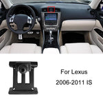 Per Lexus Car Special Mobile Phone Navigation Staffa Base, 06-11 ES, 06-11 IS, 09-14 RX, 11-21 CT, 13-17 ES, 15-22 RX, 16-19 LX570, 16-21 NX, 18-20 ES, 18-21 LS, 19-21 UX, 21-22 ES, 22 NX