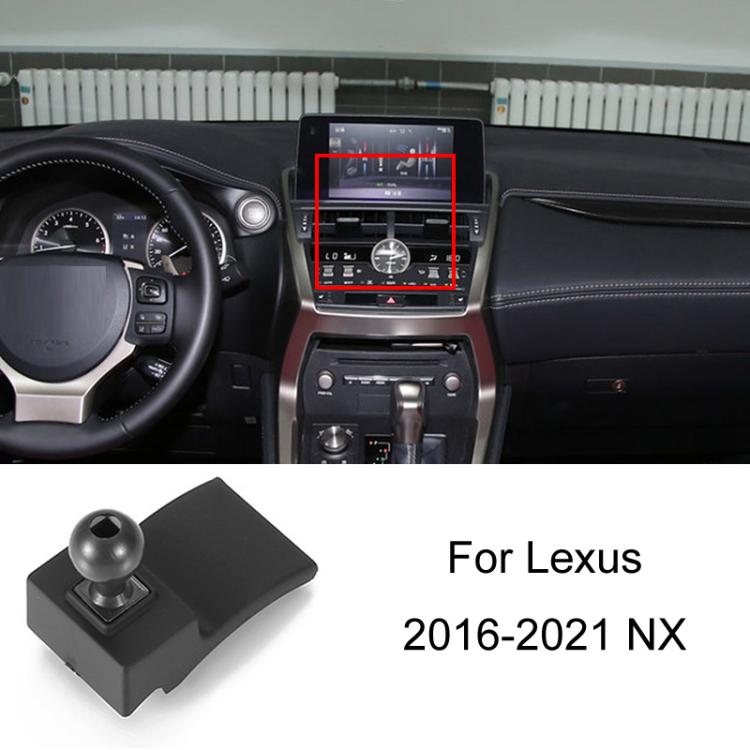 Per Lexus Car Special Mobile Phone Navigation Staffa Base, 06-11 ES, 06-11 IS, 09-14 RX, 11-21 CT, 13-17 ES, 15-22 RX, 16-19 LX570, 16-21 NX, 18-20 ES, 18-21 LS, 19-21 UX, 21-22 ES, 22 NX