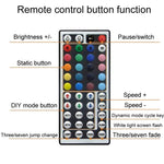 Controller di luci a strisce LED colorate in alluminio IR, JHX-044