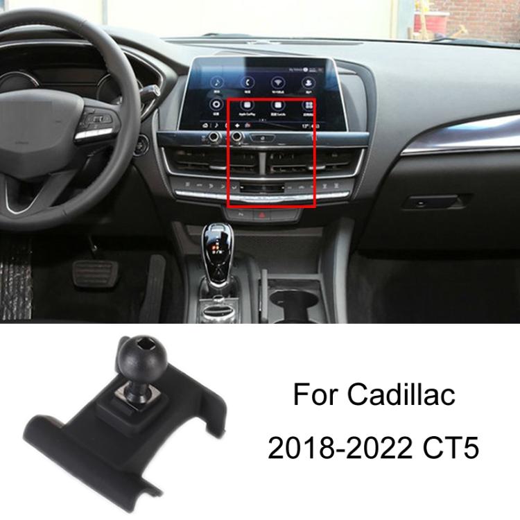 Per Cadillac Car Special Mobile Phone Navigation Staffa Base, 10-15 SRX, 13-19 ATS-L Sticky Type, 14-17 ATS, 14-22 XTS, 16-22 CT6, 16-23 XT5+XT6, 18-22 CT5, 18-23 XT4, 20-23 CT4, 22-23 LYRIQ