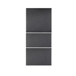Adesivo di protezione del pannello della console centrale rinnovato per Tesla Model 3, Horizontal Wood Grain, Vertical Wood Grain, Carbon Fiber Grain, Matt Black, Frosted Black