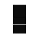 Adesivo di protezione del pannello della console centrale rinnovato per Tesla Model 3, Horizontal Wood Grain, Vertical Wood Grain, Carbon Fiber Grain, Matt Black, Frosted Black