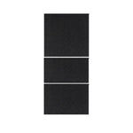 Adesivo di protezione del pannello della console centrale rinnovato per Tesla Model 3, Horizontal Wood Grain, Vertical Wood Grain, Carbon Fiber Grain, Matt Black, Frosted Black