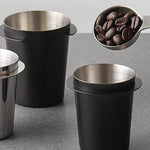 Cattura caffè ispessito Strumento di cattura maniglia macchina espresso, 51mm Stainless Steel Mirror, 53mm Stainless Steel Mirror, 58mm Stainless Steel Mirror, 51mm High Temperature Teflon, 53mm High Temperature Teflon, 58mm High Temperature Teflon